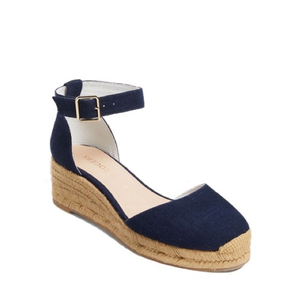 Jack Rogers Palmer closed toe mid wedge
